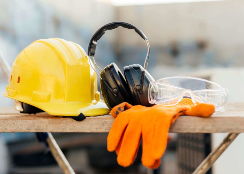 EPI certifiés casques gants chaussures sécurité